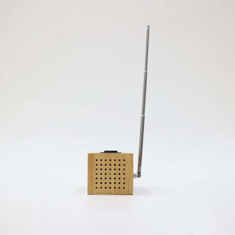 2609B Bamboo FM Radio Alarm Clock thumbnail 2