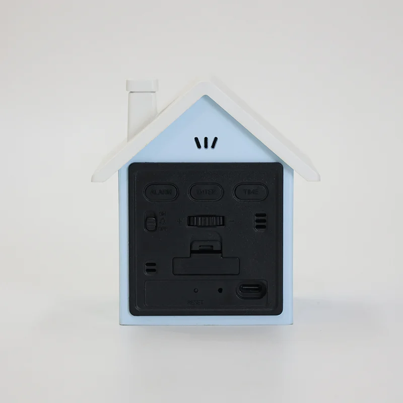 3012F Bamboo House Temperature Clock thumbnail 2