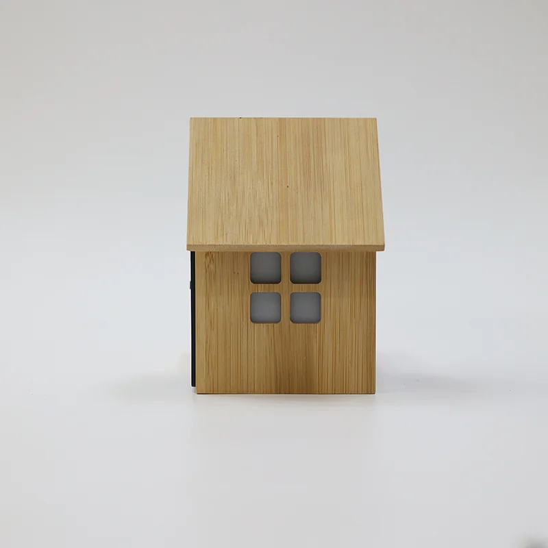 F101 Bamboo House Ambient Light Clock thumbnail 5
