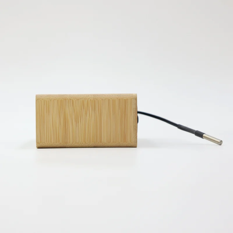 W109 Bamboo Wireless Charging Clock thumbnail 3