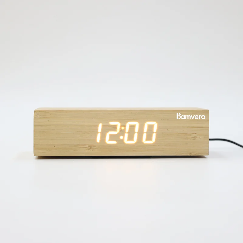 W118 Round Halo Charging Clock