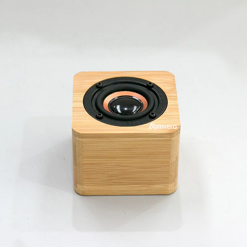 Y103N Bamboo Bluetooth Speaker Clock thumbnail 3